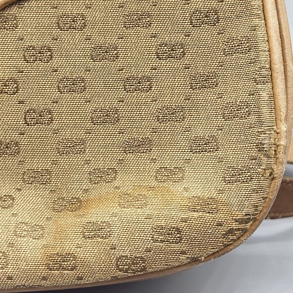 Gucci Vintage Canvas Shoulder Bag - Picture 7 of 16